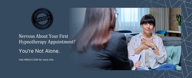 First hypnotherapy session with calm, supportive environment